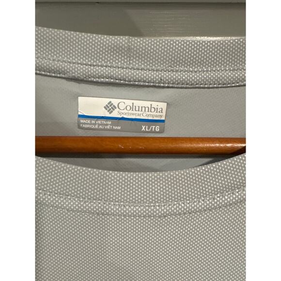 Columbia Men's PFG Terminal Tackle Long Sleeve Shirt Grey Shimmer Size XL - Picture 3 of 8